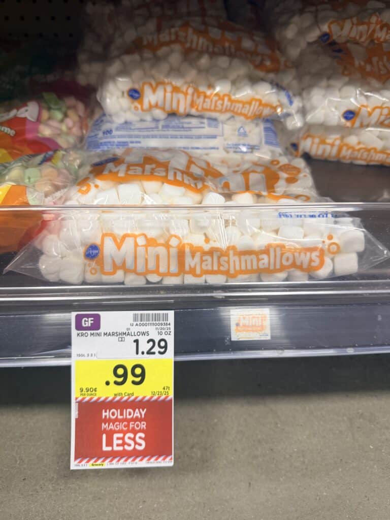 kroger marshmallows shelf image (2)