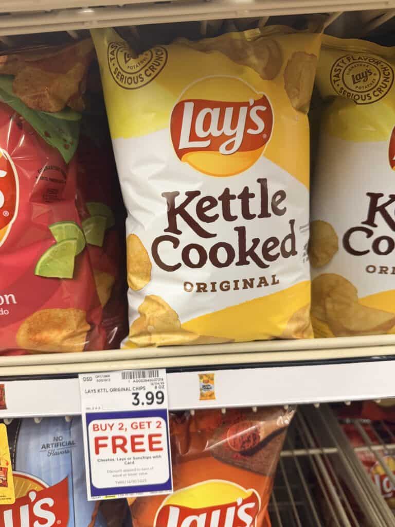 lays, sunchips and cheetos kroger shelf image (3)
