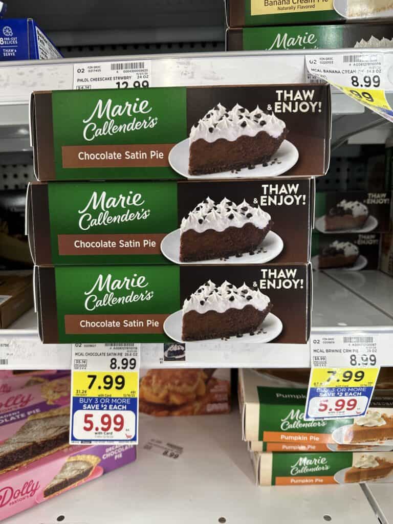 marie callender's pies kroger shelf image (1)