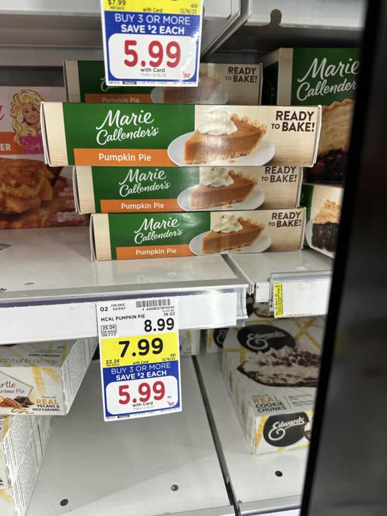 marie callender's pies kroger shelf image (1)