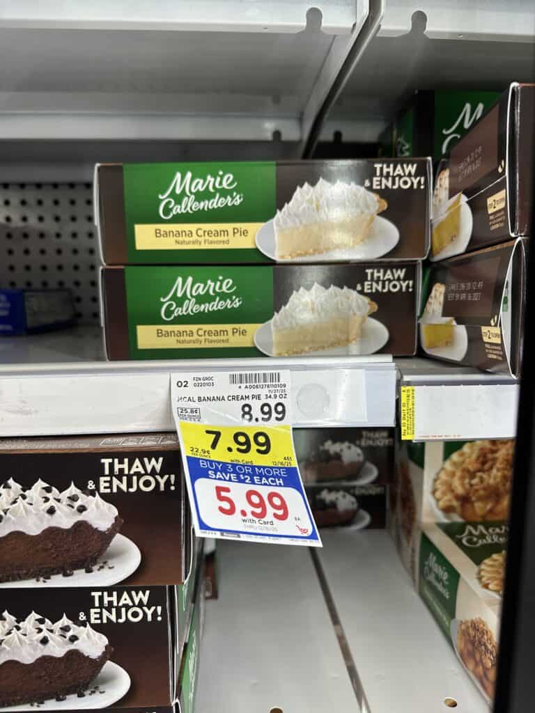 marie callender's pies kroger shelf image (1)