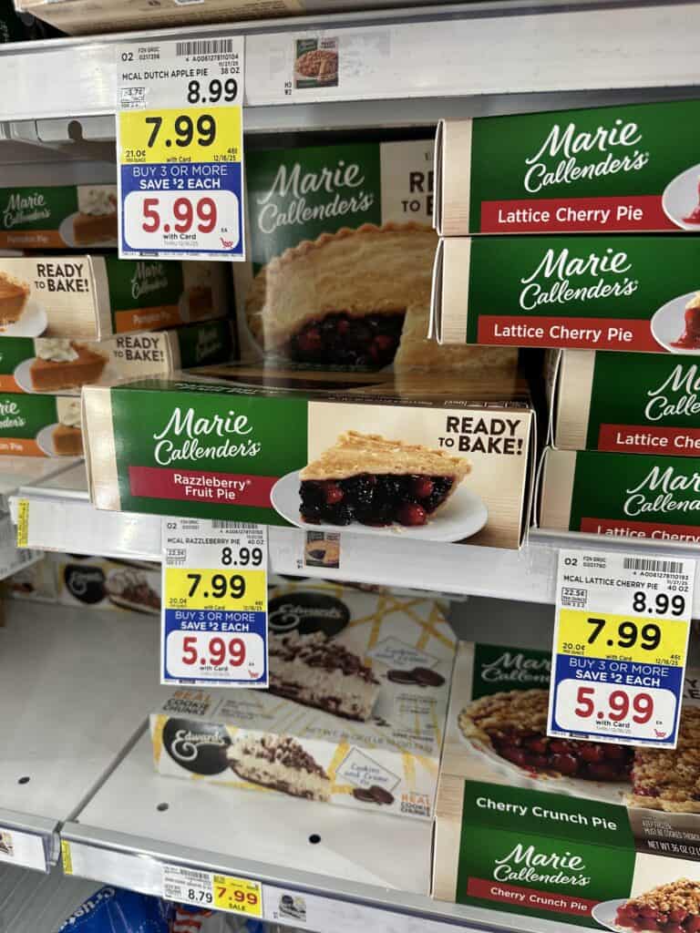 marie callender's pies kroger shelf image (1)