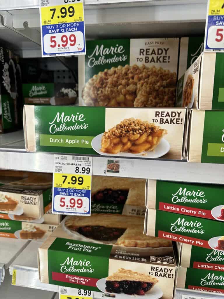 marie callender's pies kroger shelf image (1)