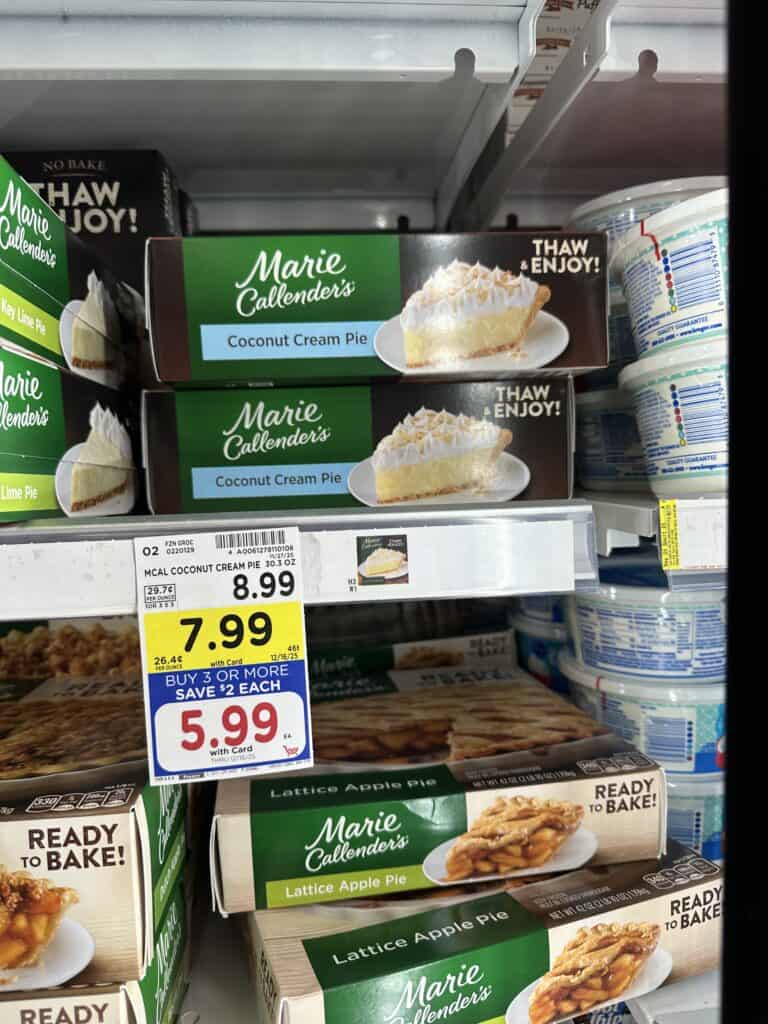 marie callender's pies kroger shelf image (1)