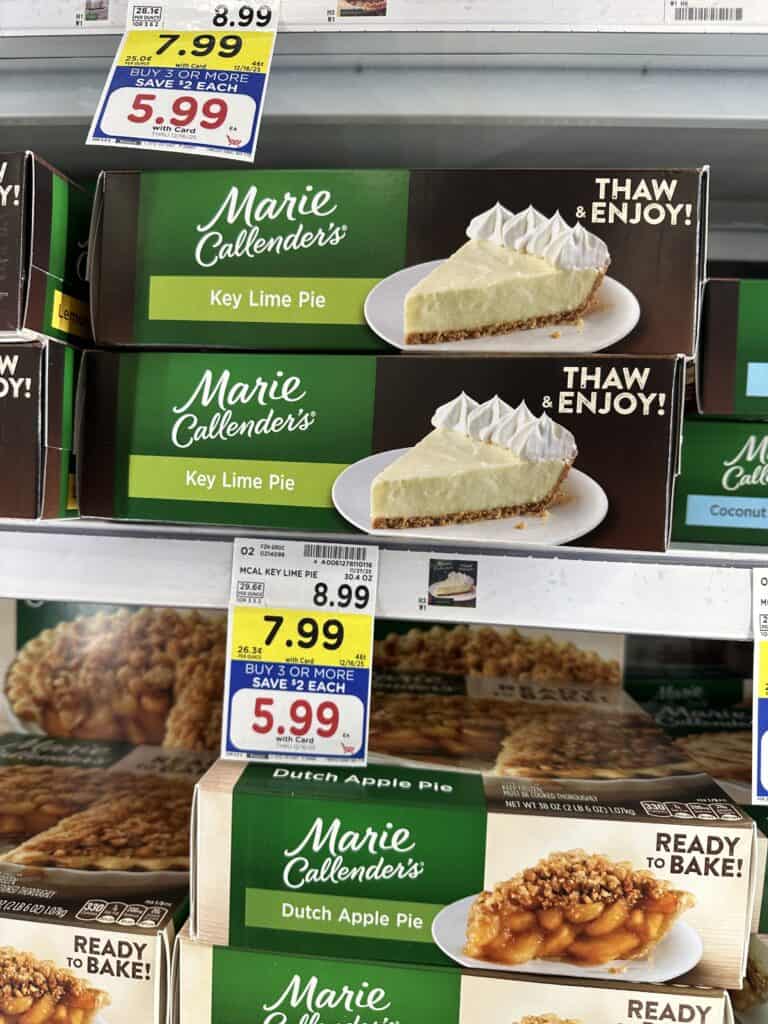 marie callender's pies kroger shelf image (1)
