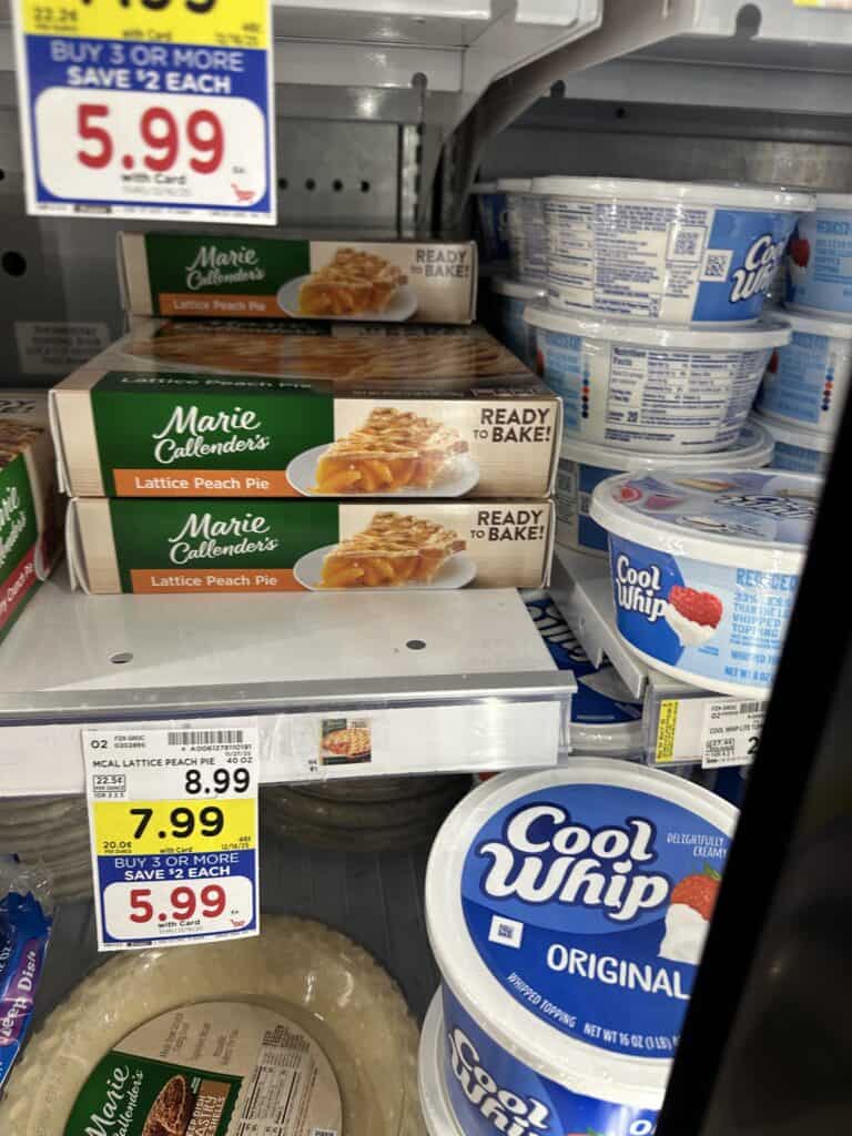 marie callender's pies kroger shelf image (1)