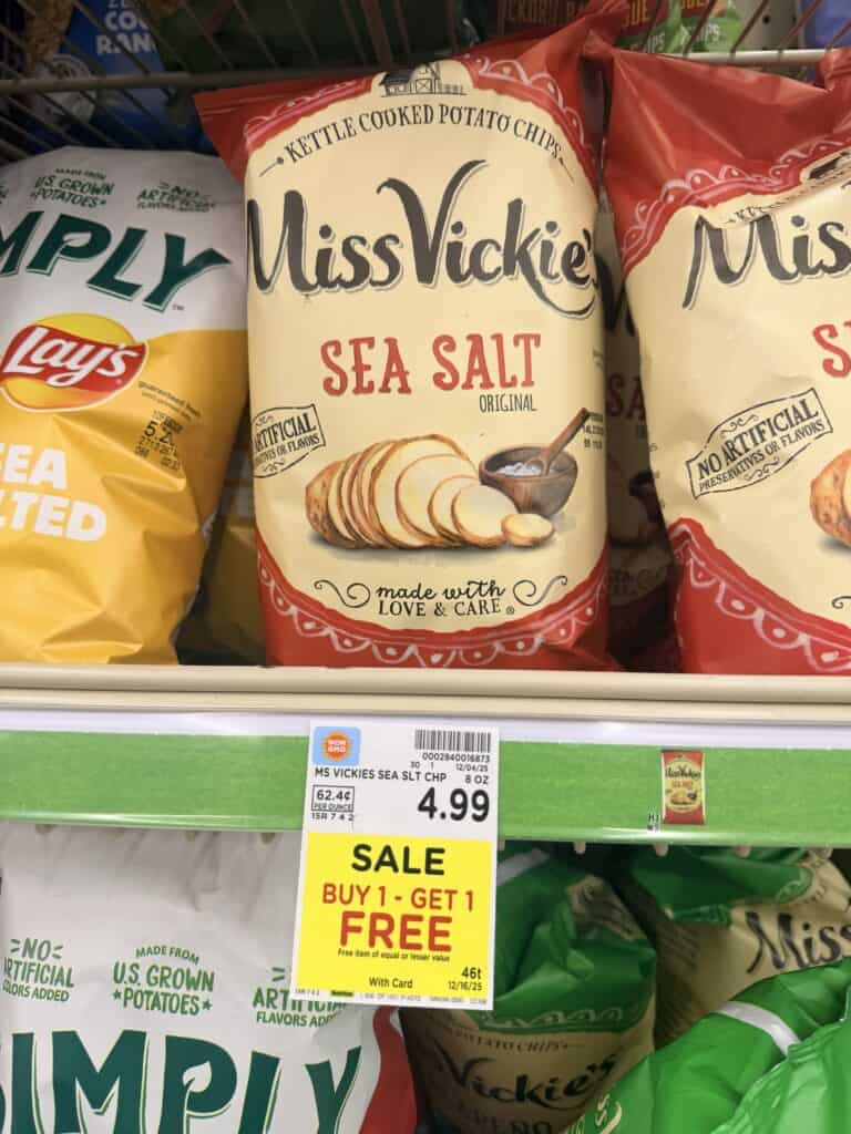miss vickie's and simply chips kroger shelf image (1)