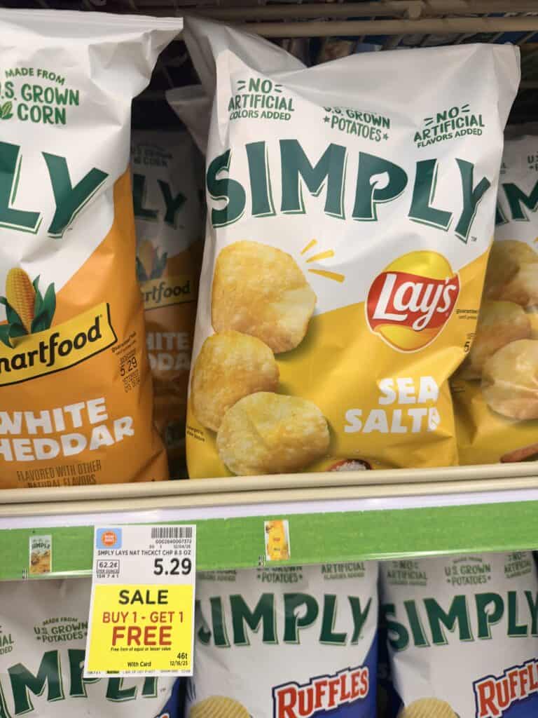miss vickie's and simply chips kroger shelf image (1)