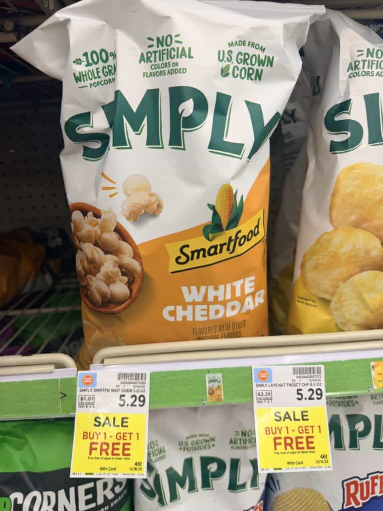 miss vickie's and simply chips kroger shelf image (1)