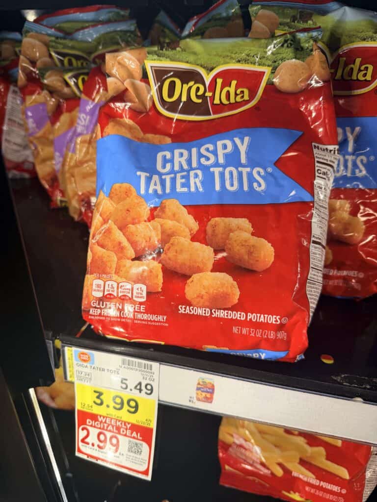 ore-ida frozen potatoes kroger shelf image (1)