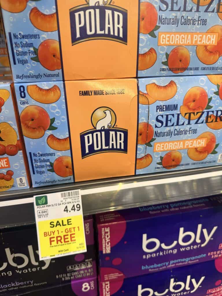 polar seltzer water kroger shelf image (2)