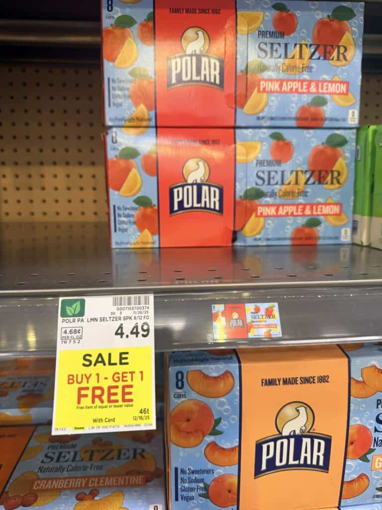 polar seltzer water kroger shelf image (2)