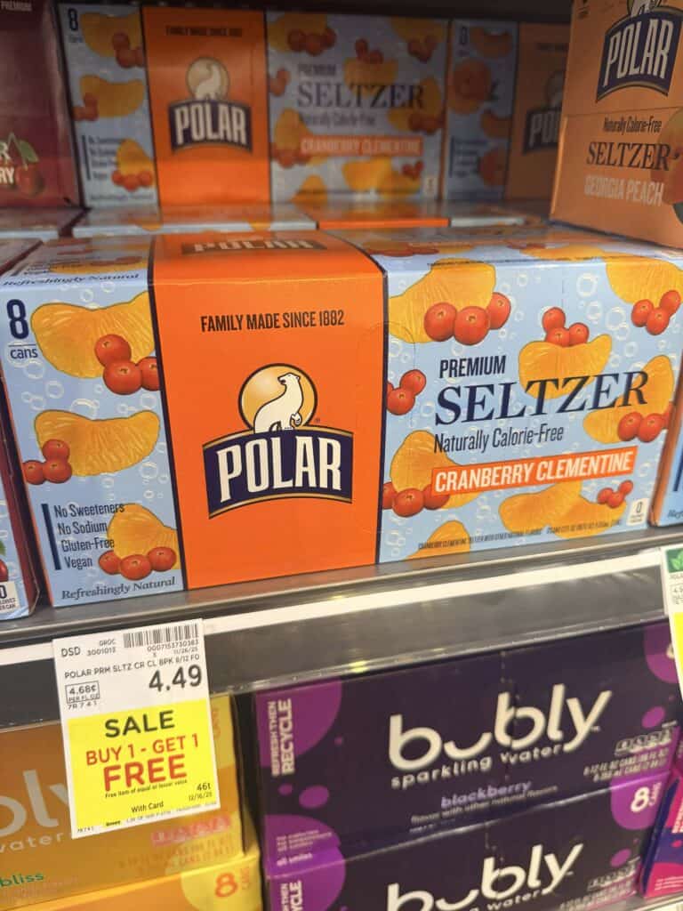 polar seltzer water kroger shelf image (2)