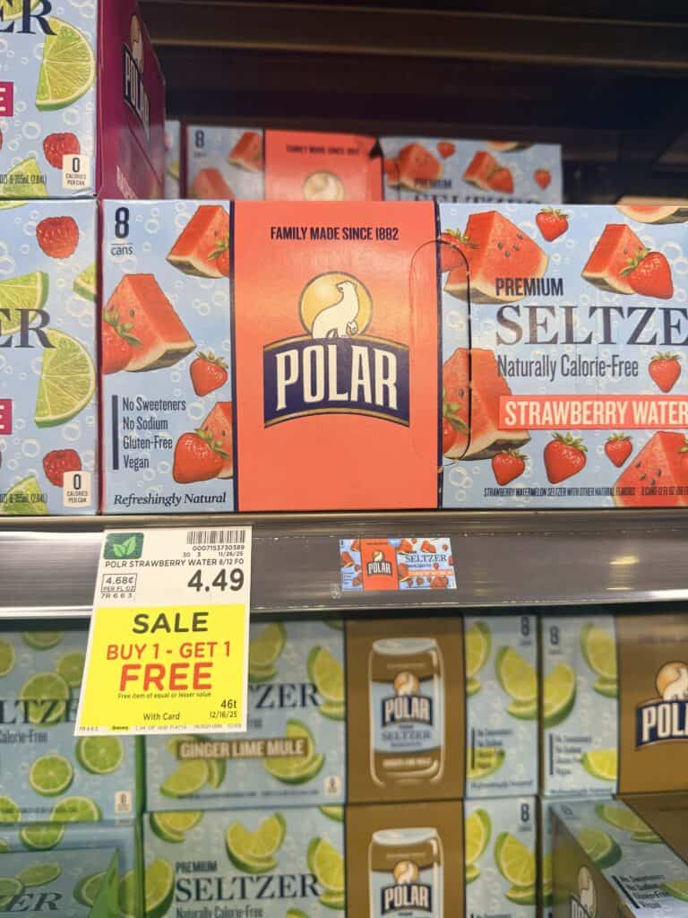 polar seltzer water kroger shelf image (2)