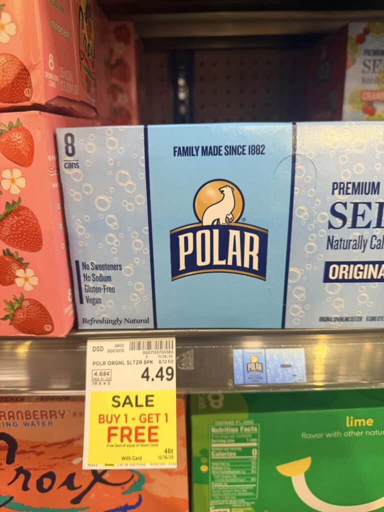 polar seltzer water kroger shelf image (2)