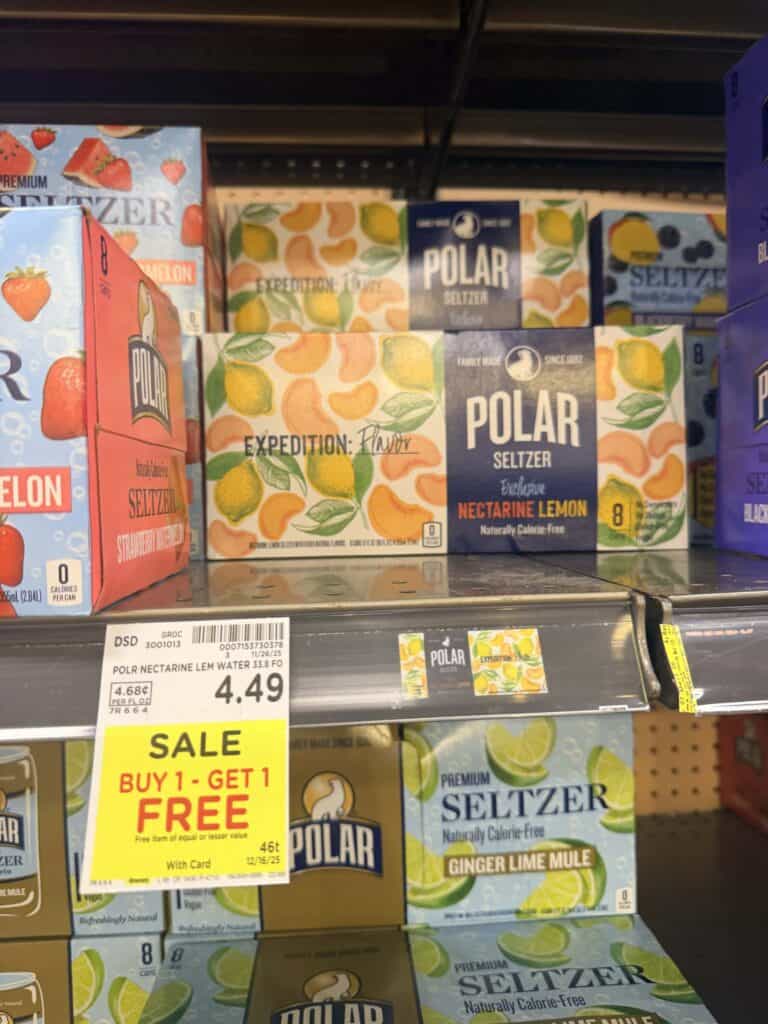 polar seltzer water kroger shelf image (2)