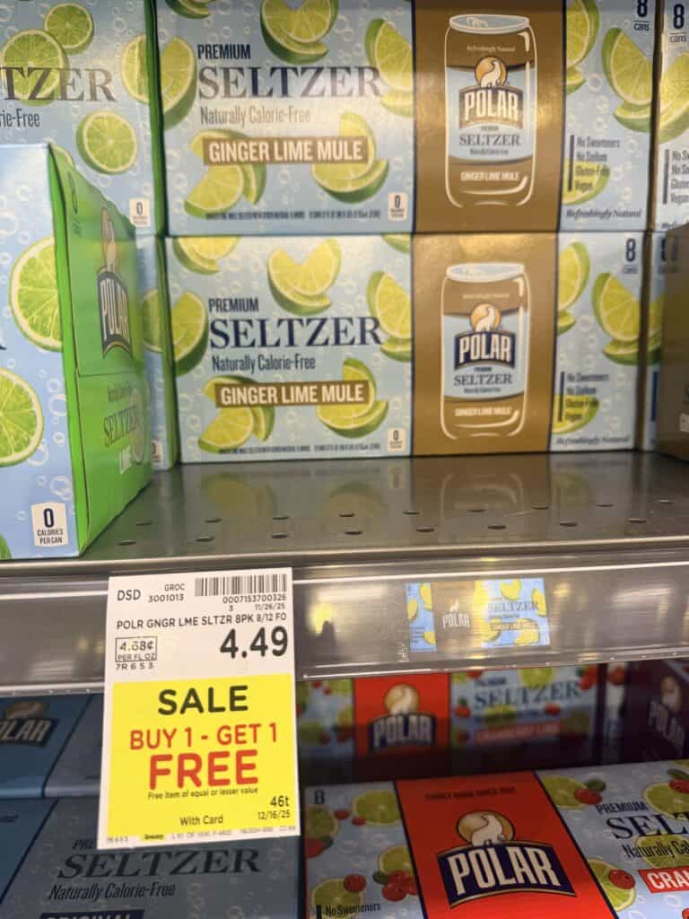 polar seltzer water kroger shelf image (2)