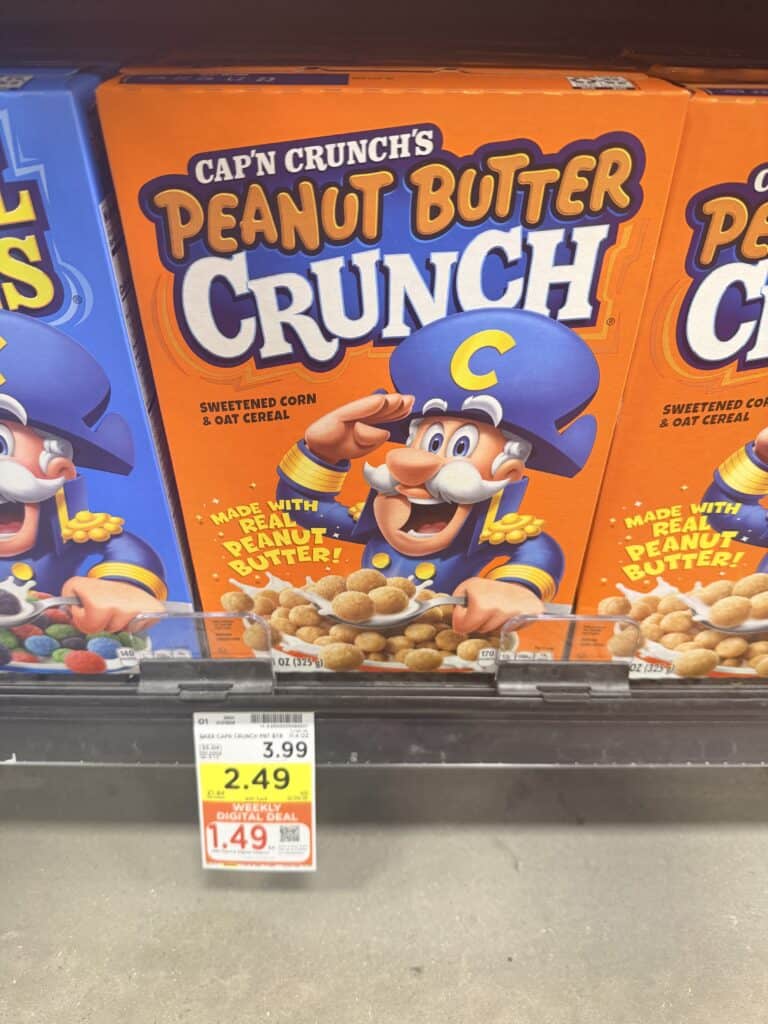 quaker cereal kroger shelf image (1)