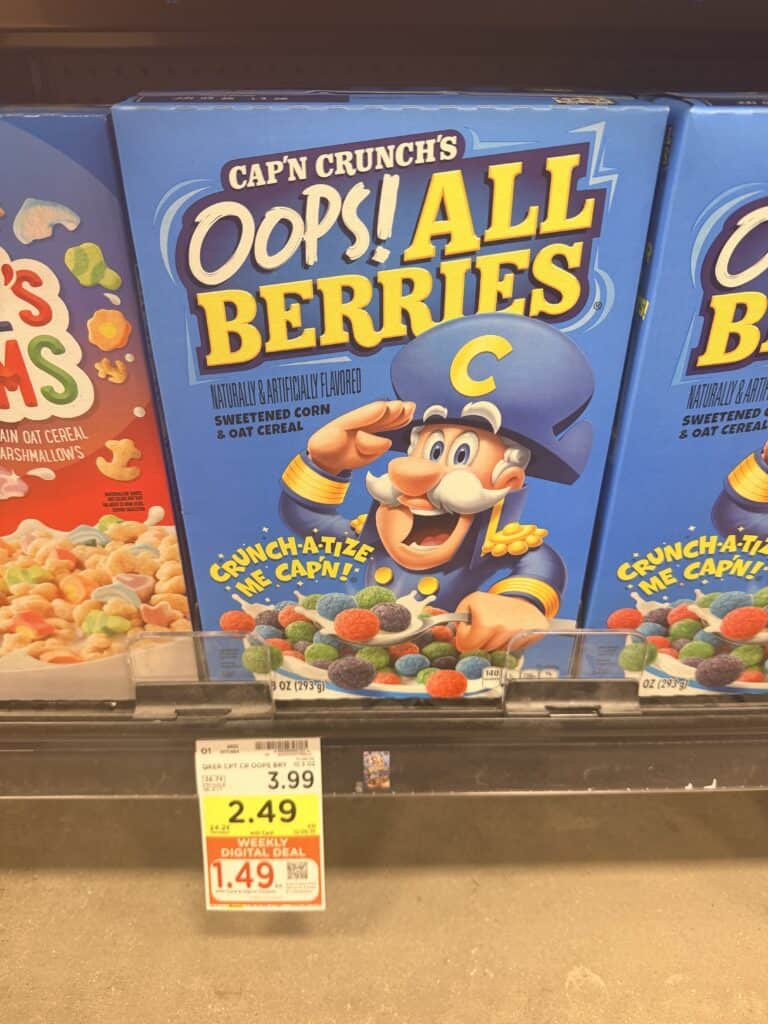 quaker cereal kroger shelf image (1)