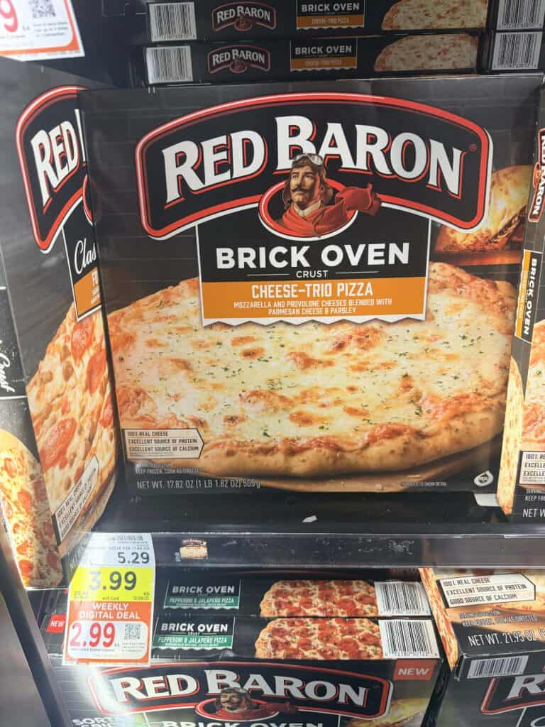 red baron pizza kroger shelf image (1)