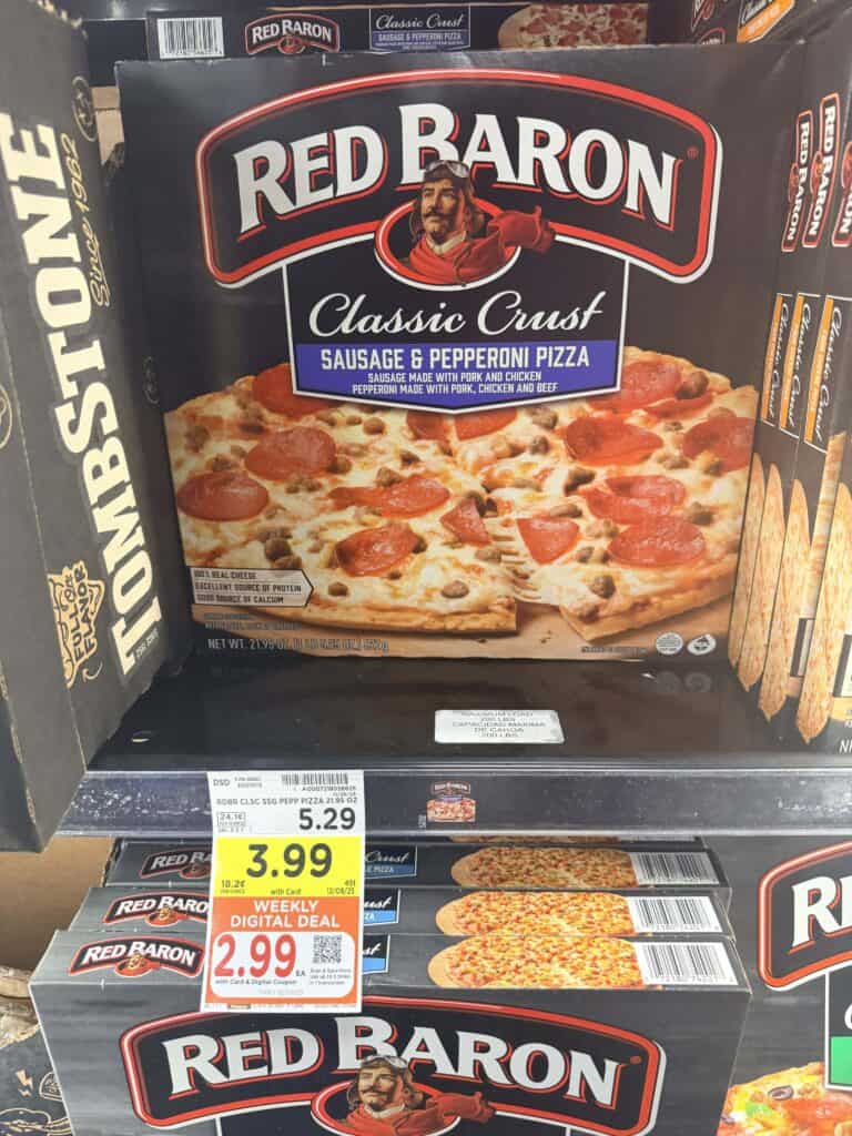 red baron pizza kroger shelf image (1)