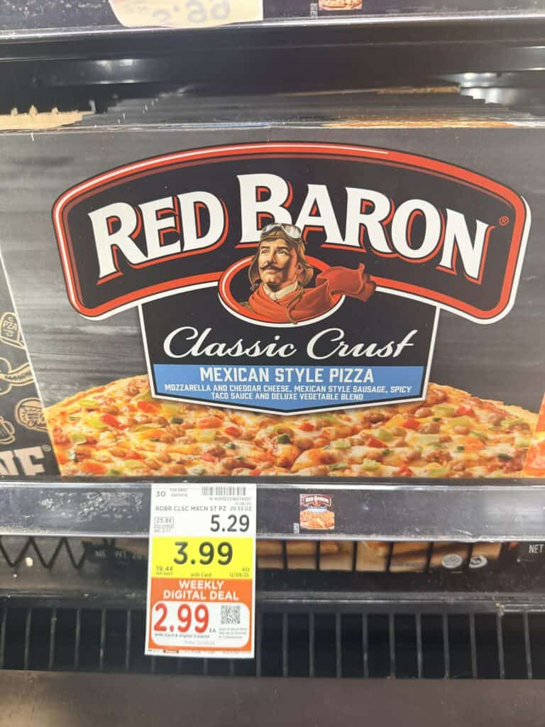 red baron pizza kroger shelf image (1)
