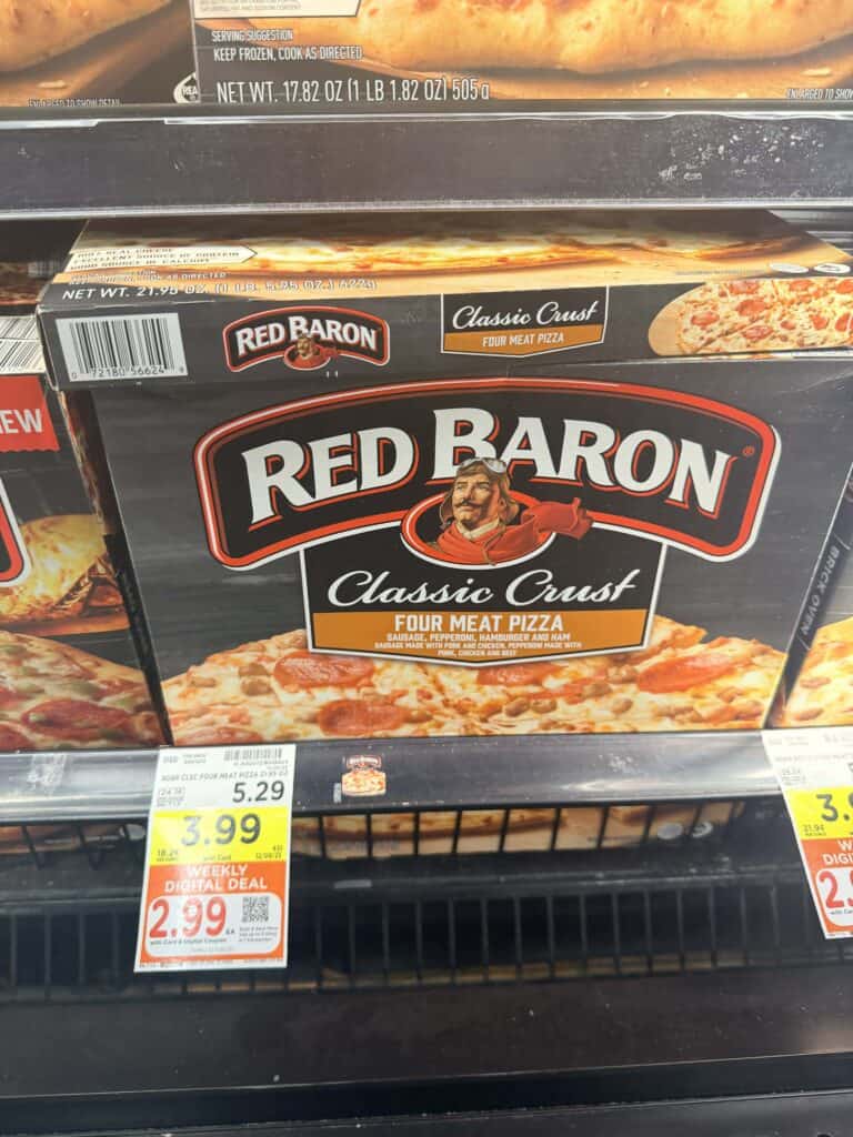 red baron pizza kroger shelf image (1)