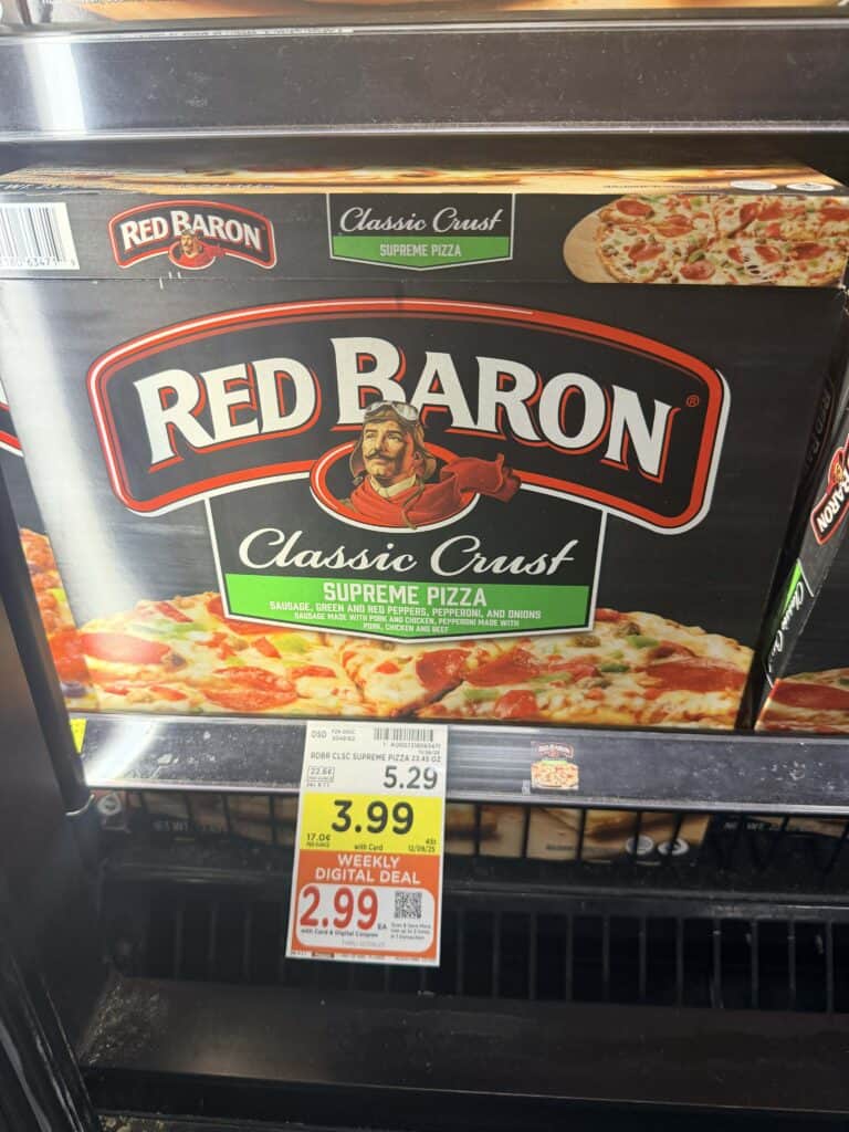 red baron pizza kroger shelf image (1)