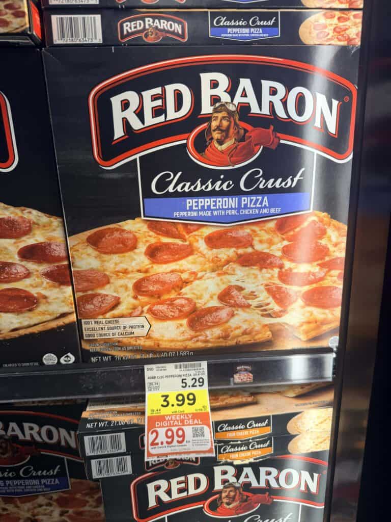 red baron pizza kroger shelf image (1)