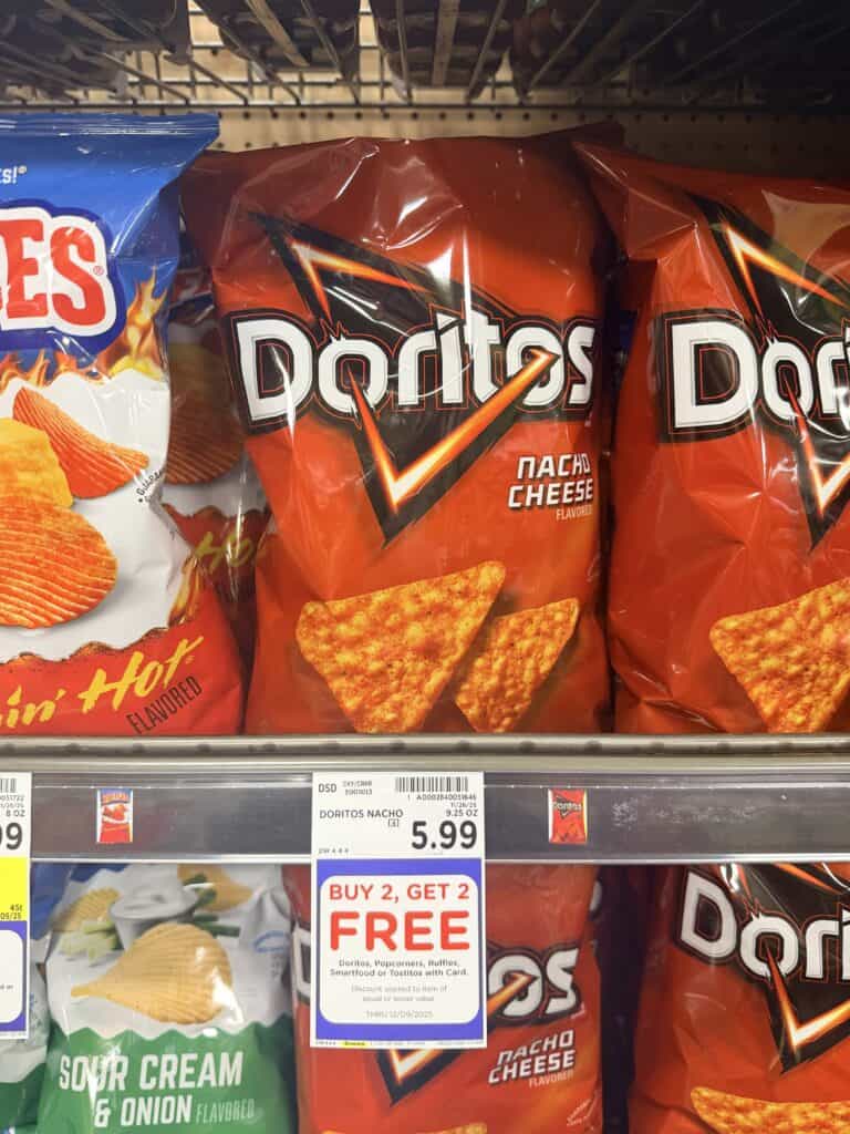 ruffles, doritos and tostitos kroger shelf image (9)