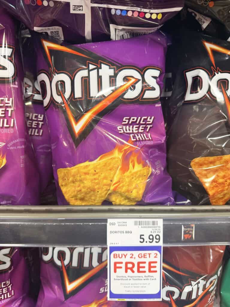 ruffles, doritos and tostitos kroger shelf image (9)