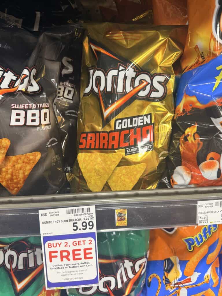 ruffles, doritos and tostitos kroger shelf image (9)
