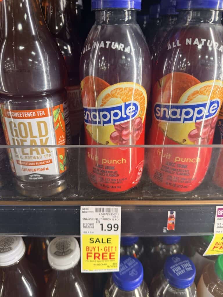 snapple kroger shelf image (3)