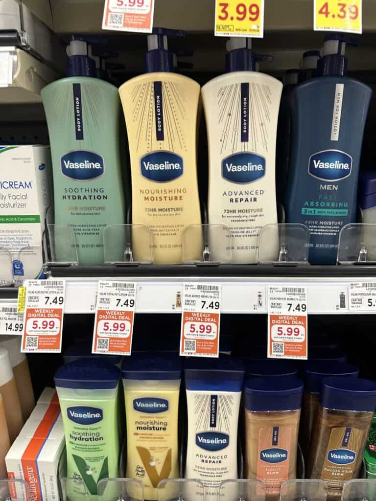 vaseline lotion kroger shelf image (2)