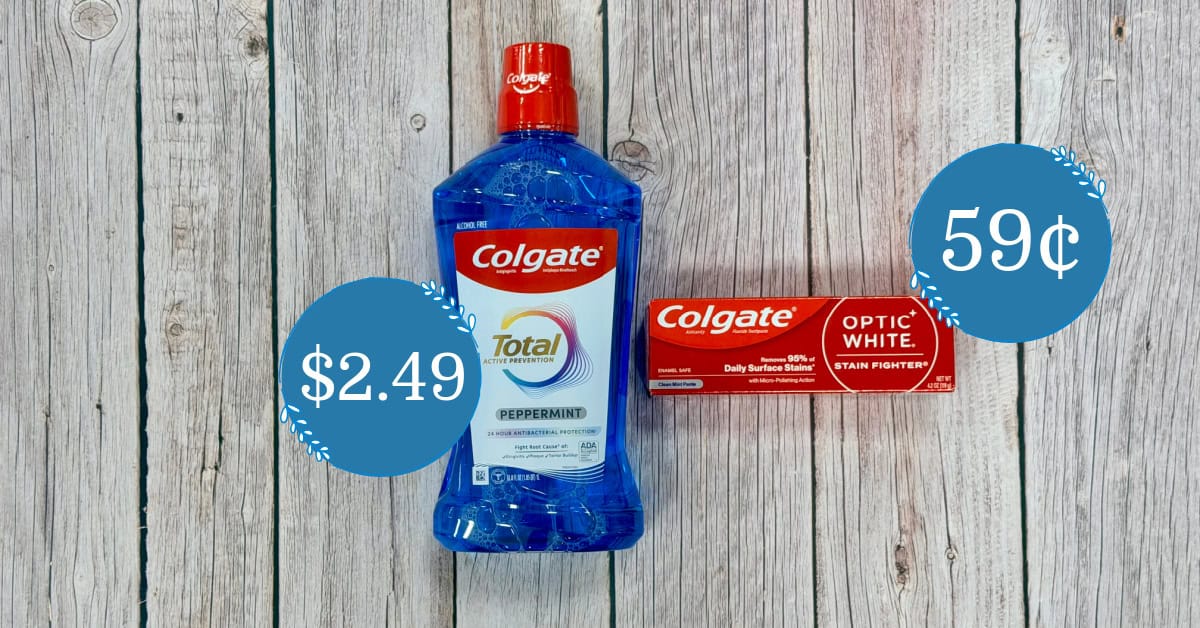 Colgate Toothpaste and Mouthwash Deals at Kroger! - Kroger Krazy