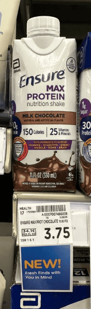 Ensure max protein kroger shelf image