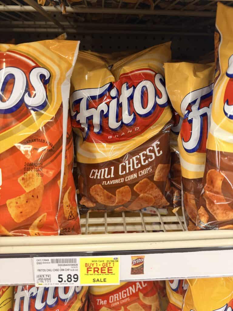 Fritos kroger shelf image