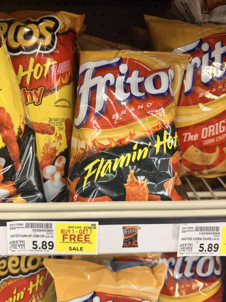 Fritos kroger shelf image