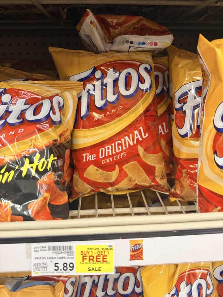 Fritos kroger shelf image