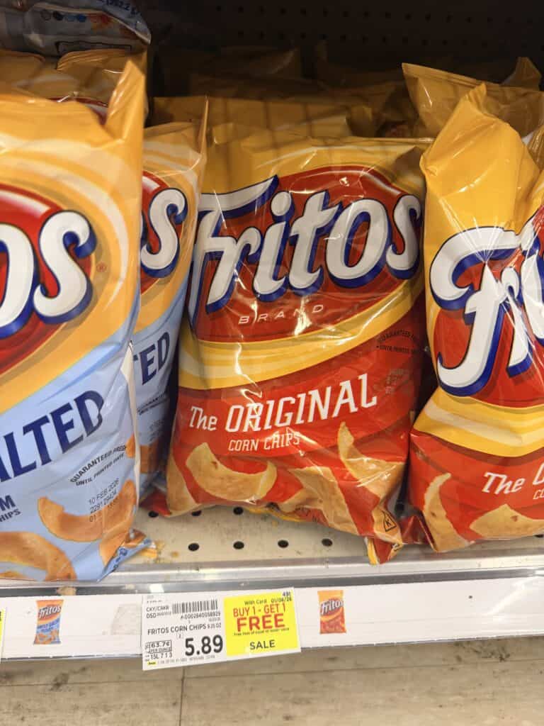 Fritos kroger shelf image