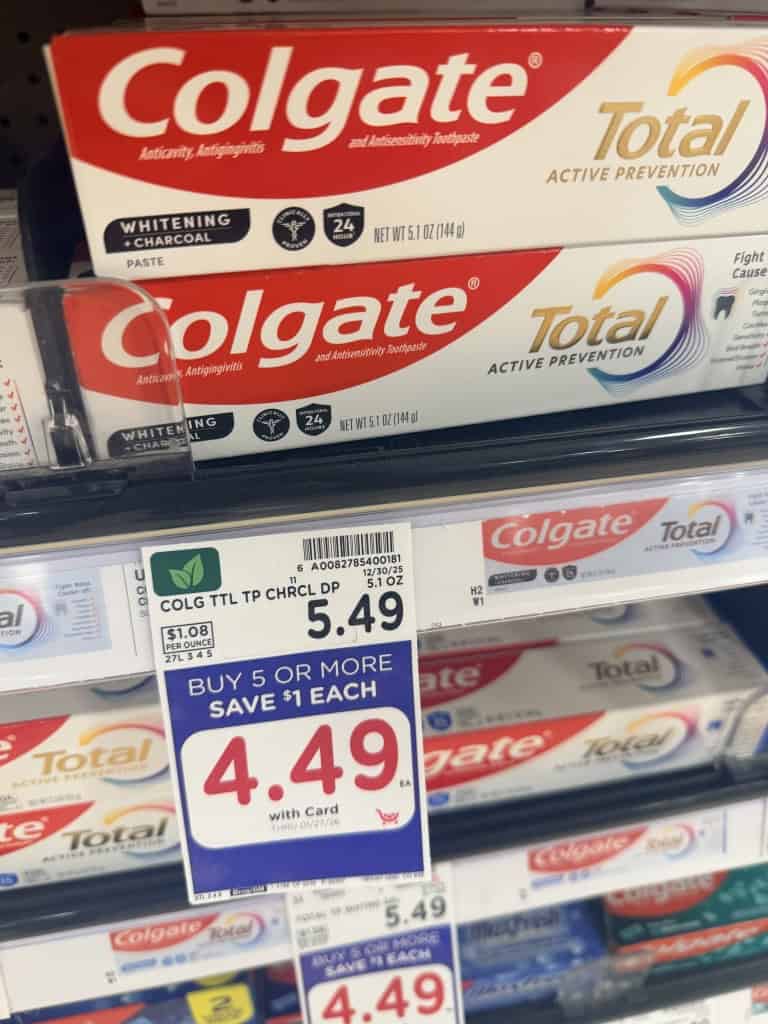 colgate kroger shelf image