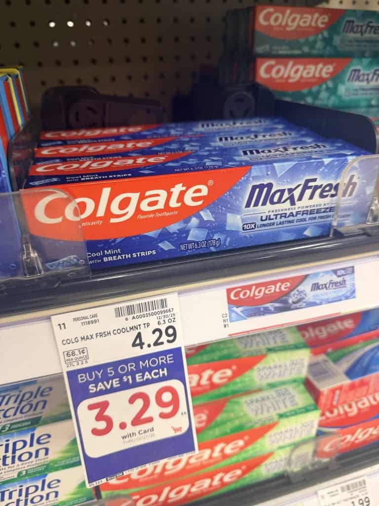 colgate kroger shelf image