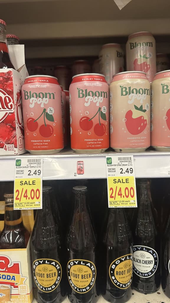 Bloom Pop Kroger Shelf Image