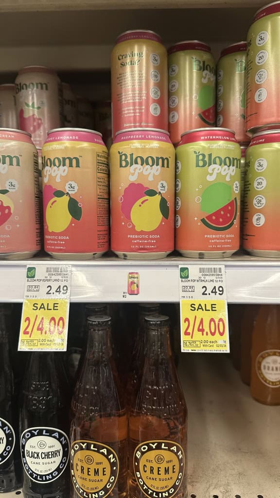Bloom Pop Kroger Shelf Image
