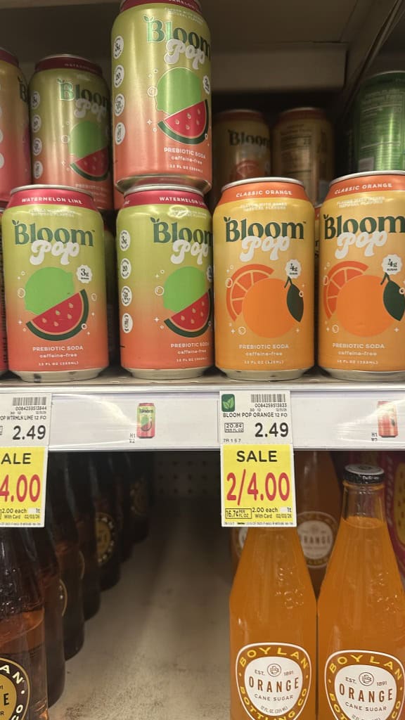 Bloom Pop Kroger Shelf Image