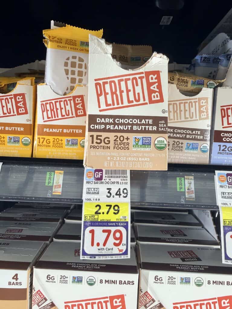 perfect bar kroger shelf image