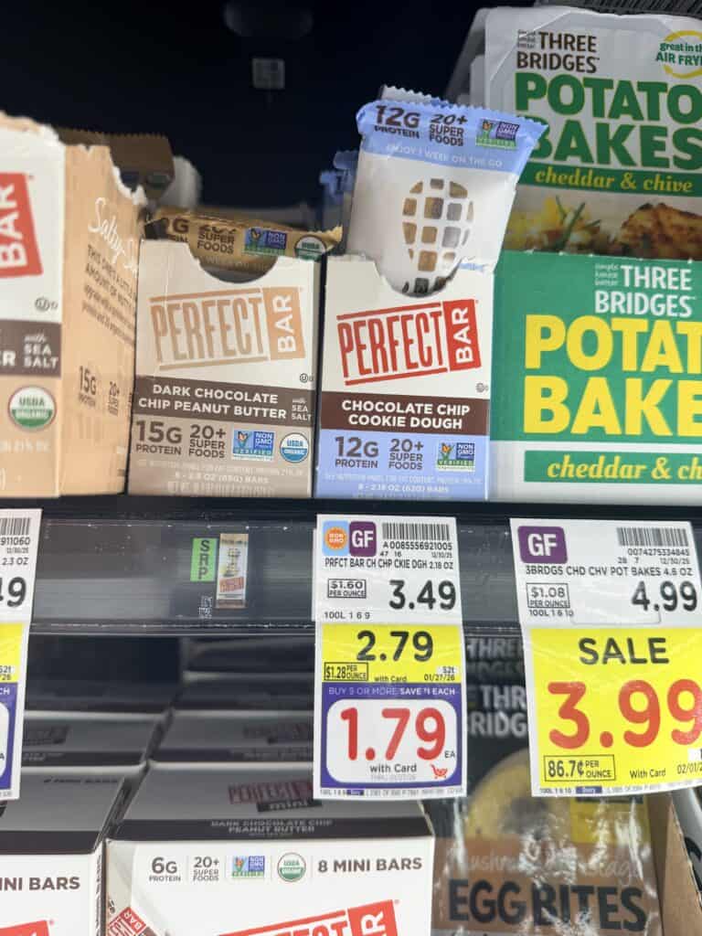 perfect bar kroger shelf image