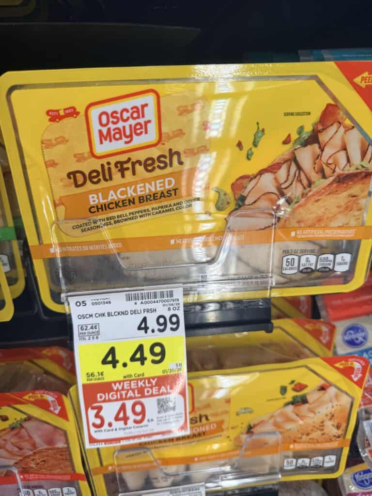 Oscar mayer deli fresh lunch meat kroger shelf image
