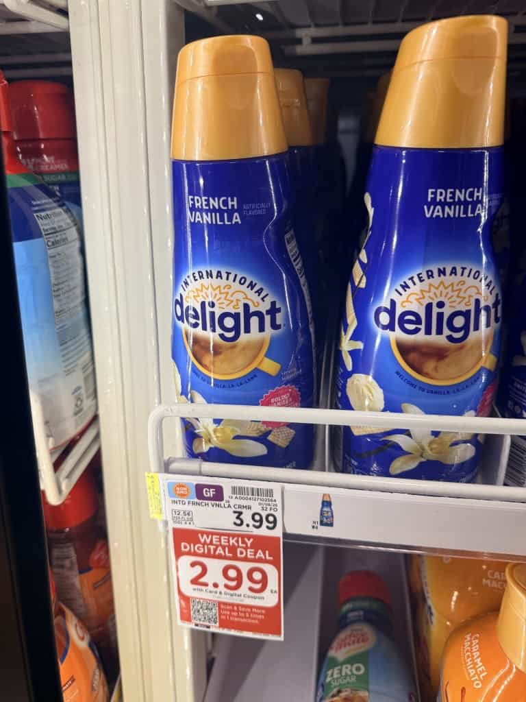 International delight creamer kroger shelf image