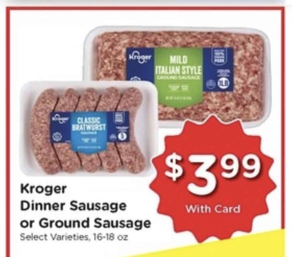 kroger 3 day sale